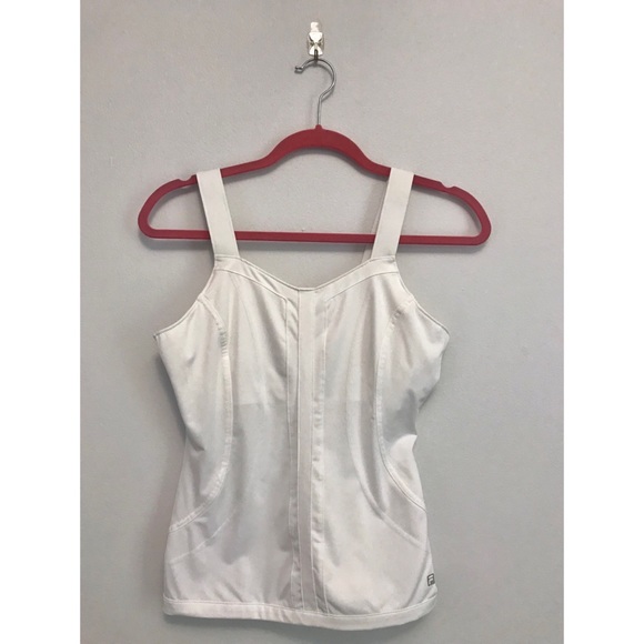 Fila | White Active Wear Tank - Picture 4 of 5